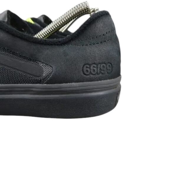 Vans Shoes Mens 6.5 Sneakers Rowley Pro Skate Black Leather Wafflecup Ultracush - Picture 5 of 16